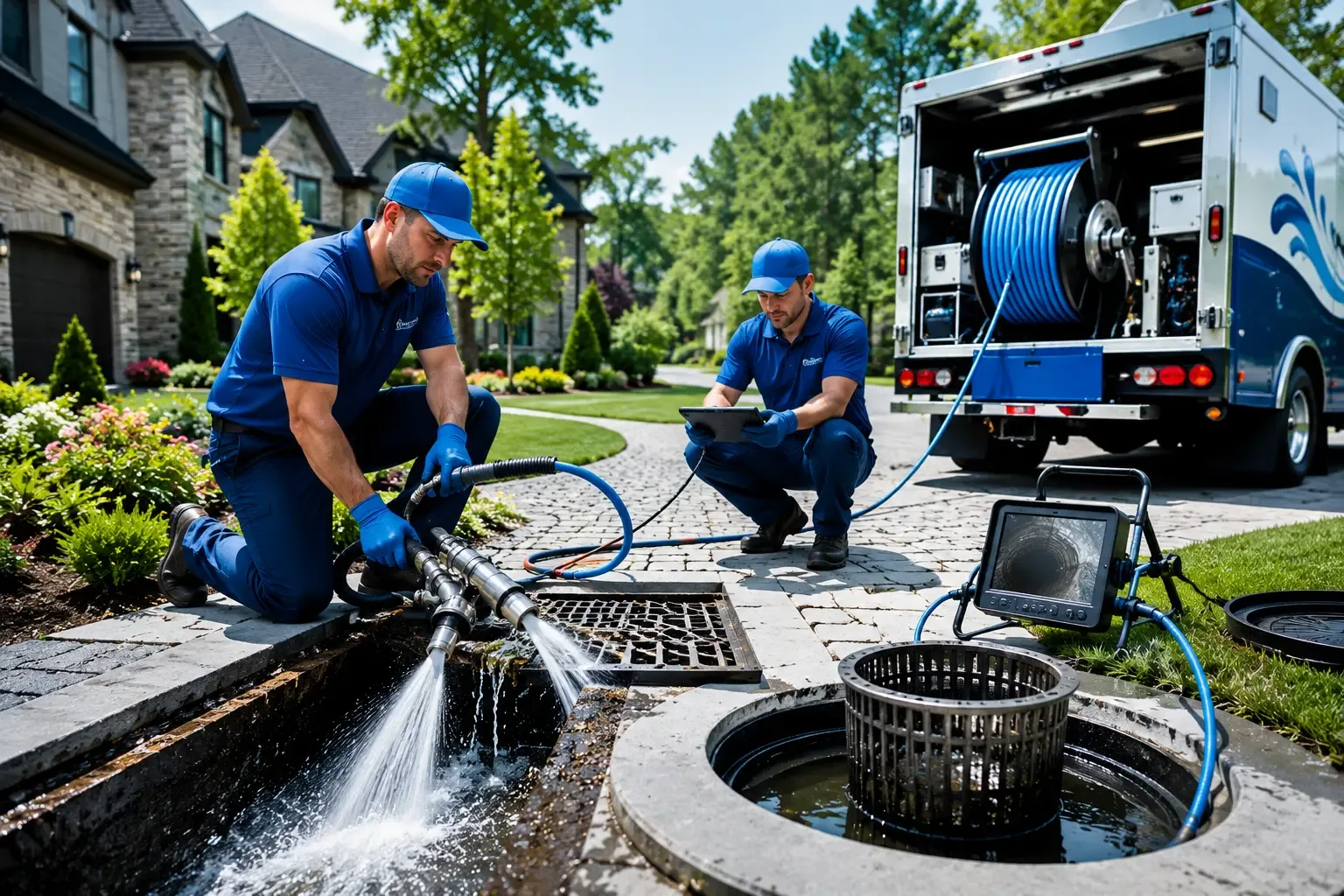 Local outdoor drain cleaning professionals in Sheffield, AL