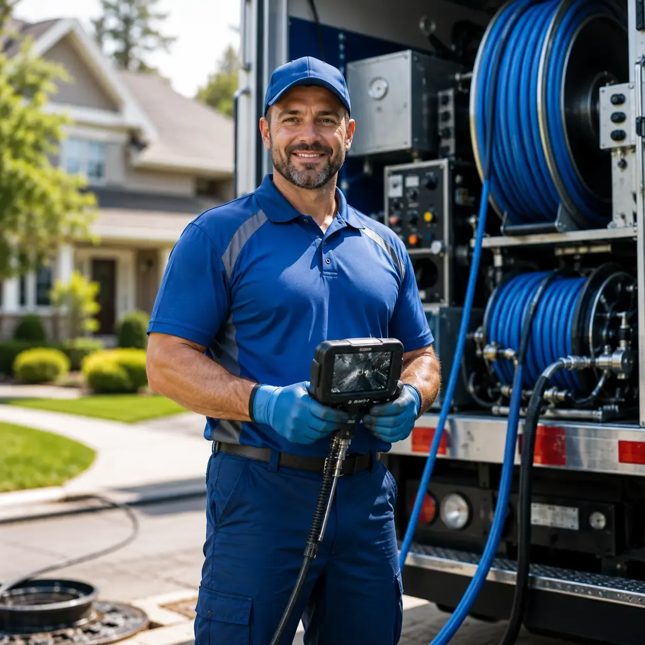 Local outdoor drain cleaning specialists in Sheffield, AL
